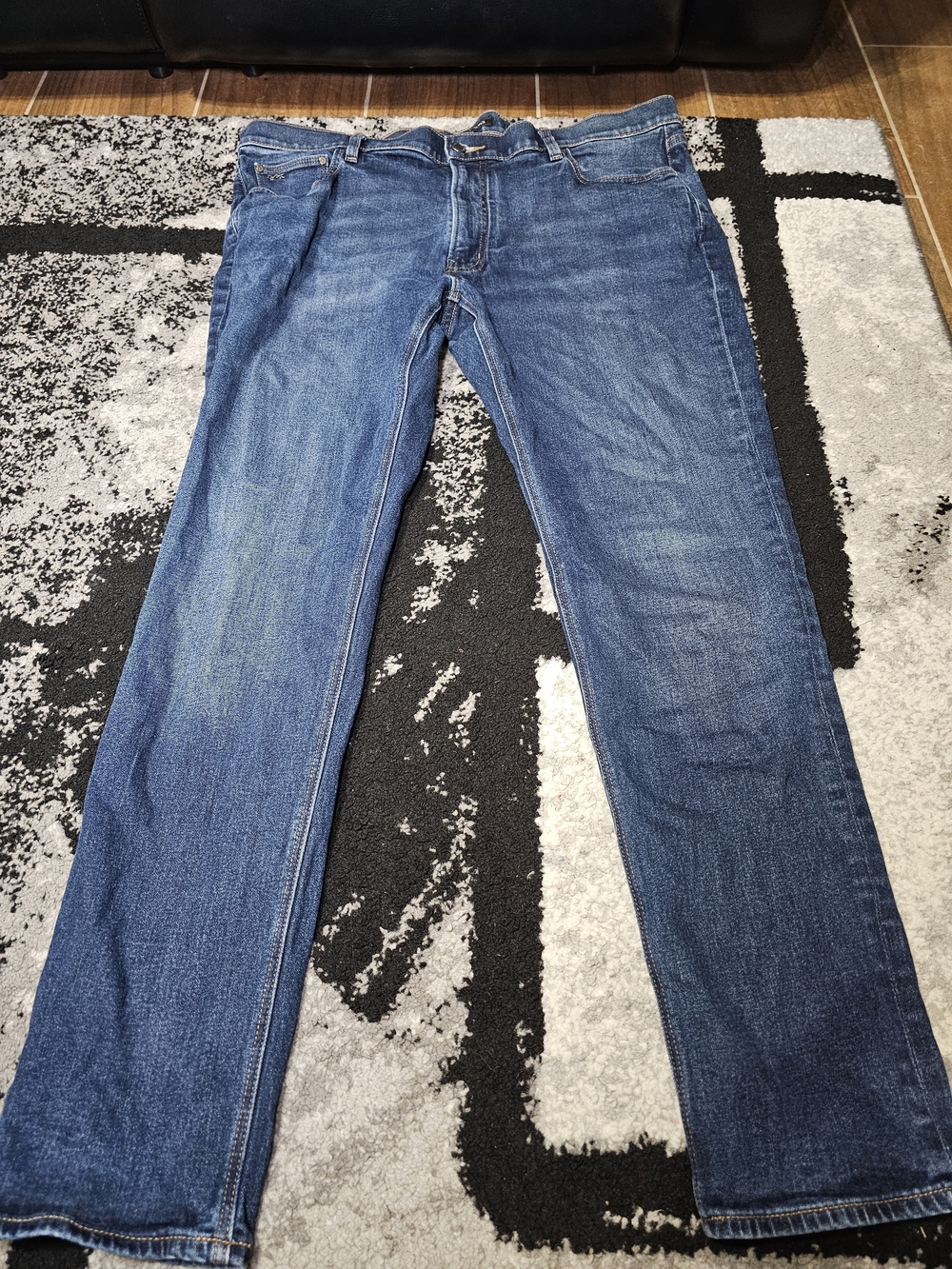 Michael Kors Men's Straight Leg Denim Jeans - Blue Wash